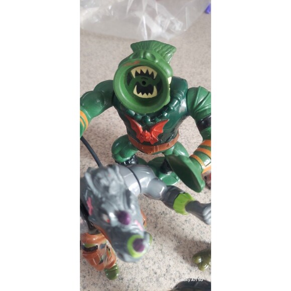 Teenage MUTANT Ninja TuRTLES action figures lot of 9 - Picture 3 of 10